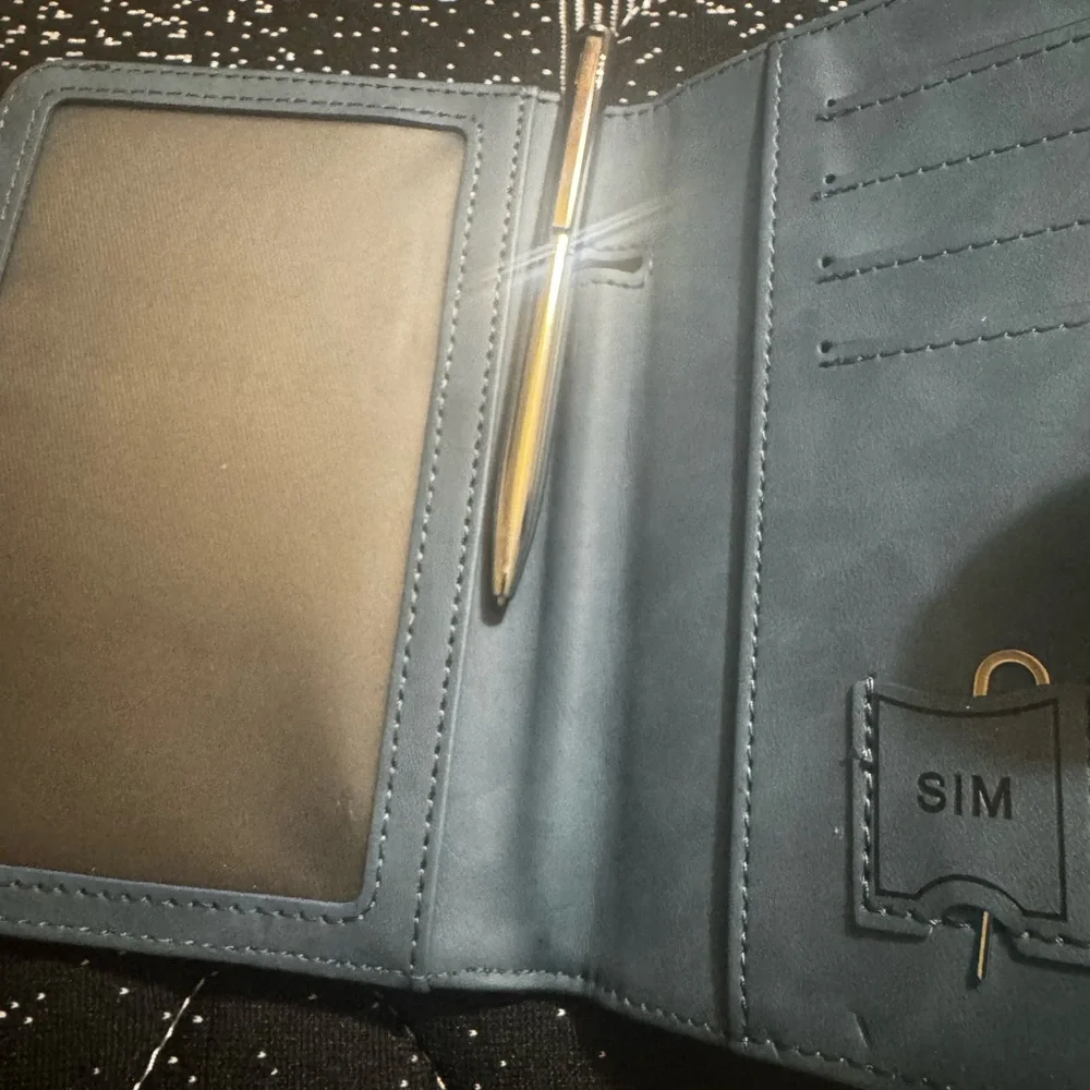 Blue Passport Cover
